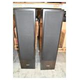 Philips 3 Way Loudspeaker System Floor Speakers