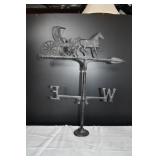 Vtg Style Cast Metal Weathervane