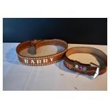Pair of Leather Belts