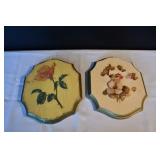 Pair of Hand Made Wall Art