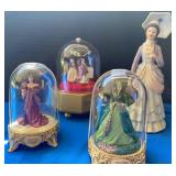 Scarlett O'Hara Figures and Music Box