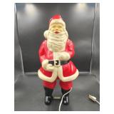 17' Plastic Blow Mold Santa Claus