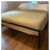 Metal King-Size Bedframe Set