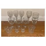 Glass Drinkware Set