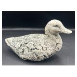 Stone Duck Sculpture by Shapes of Clay