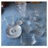 Clear Glassware Set
