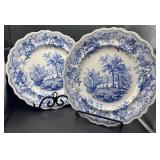 Antique Mayer Oriental Scenery Plate