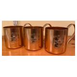 Three Smirnoff Mule Mugs