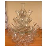 Glass Multi-Vase Sculpture