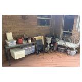 Outdoor Lot with Furniture and Decor