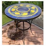 Ceramic Tile Table, 29ï¿½ï¿½ Tall