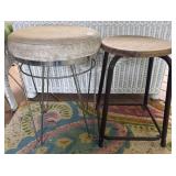 Two Vintage Stools
