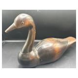 Wooden Duck Figurine