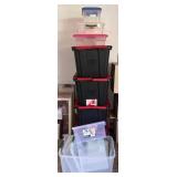 Empty Storage Totes