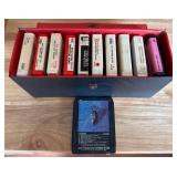 8-Track Tapes with Case