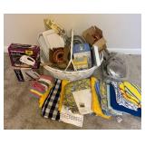Kitchenware and Textiles Lot