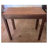 Wooden Side Table, 22x13x20