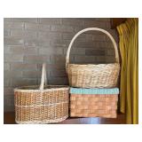 Three Woven Baskets