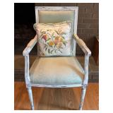 Distressed Wood Armchair
