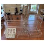 White Wire Racks