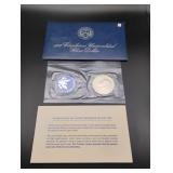 1973 Uncirculated Eisenhower Silver Dollar