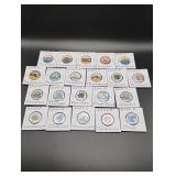 1999 - 2002 Colorized State Quarters