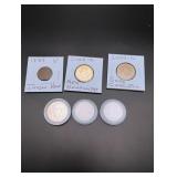 (6) U.S. coins