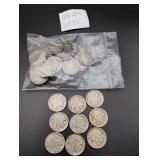 (33) 1935 Buffalo Nickels