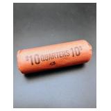 Roll of 40, 1958 Washington Silver Quarters