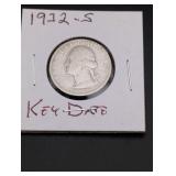1932-S Washington Silver Quarter - Key Date