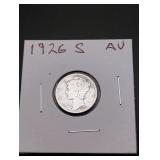 1926-S Mercury Silver Dime