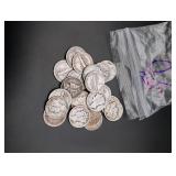 (20) Circulated Mercury Silver Dimes