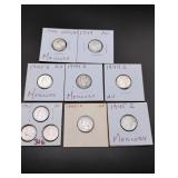 (10) Mercury Silver Dimes