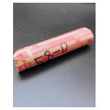 Roll of 50,1958-D Lincoln Wheat Pennies