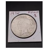 1925 Peace Silver Dollar