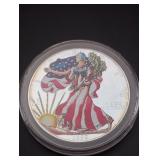1999 Colorized American Silver Eagle