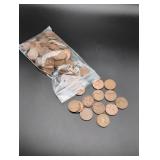 (100) Lincoln Wheat Pennies