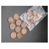 (20) Lincoln Wheat Pennies