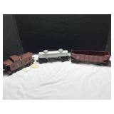 3 Lionel Train Cars