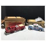 ERTL Fire Truck and Coupe Models