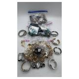 Large Lot Vintage Jewelry & Womens Watches