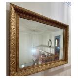 Ornate Gold Framed Mirror, 37x31x3 Inches