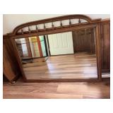 Vintage Colonial-Style Wall Mirror