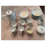 Noritake China- Windrift 37pc Tea & Dessert set