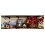 Decor Lot with Floral, Rooster, Cottages