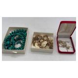 Three Costume Jewelry Sets in Gift Boxes