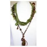 BoHo Artisan Mixed Stone Necklace