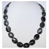 Lucas Jack London Faceted Agate Necklace