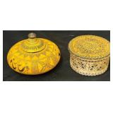 Handmade Decorative Wood & Ceramic Boxes