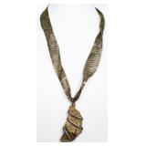 Hand wrapped Mineral Specimen Pendant Necklace